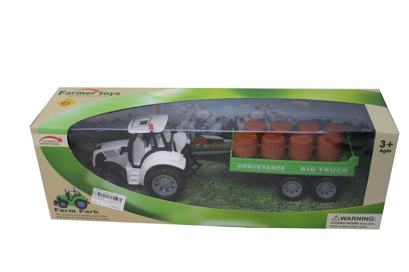 F/P FARM CAR,RED/WHITE/GREEN,3 ASST COLORS - HP1095637