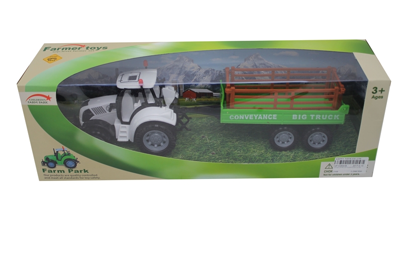 F/P FARM CAR,RED/WHITE/GREEN,3 ASST COLORS - HP1095638