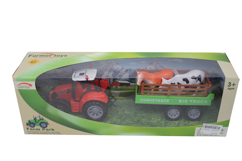 F/P FARM CAR,RED/WHITE/GREEN,3 ASST COLORS - HP1095639