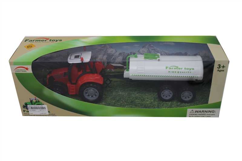 F/P FARM CAR,RED/WHITE/GREEN,3 ASST COLORS - HP1095641