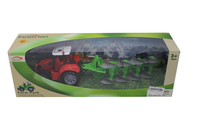 F/P FARM CAR,RED/WHITE/GREEN,3 ASST COLORS - HP1095643