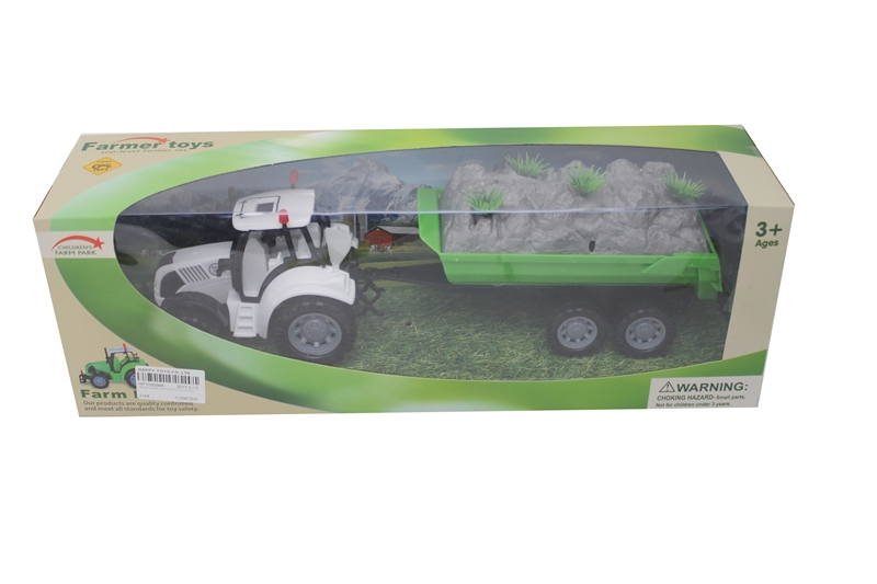 F/P FARM CAR,RED/WHITE/GREEN,3 ASST COLORS - HP1095646