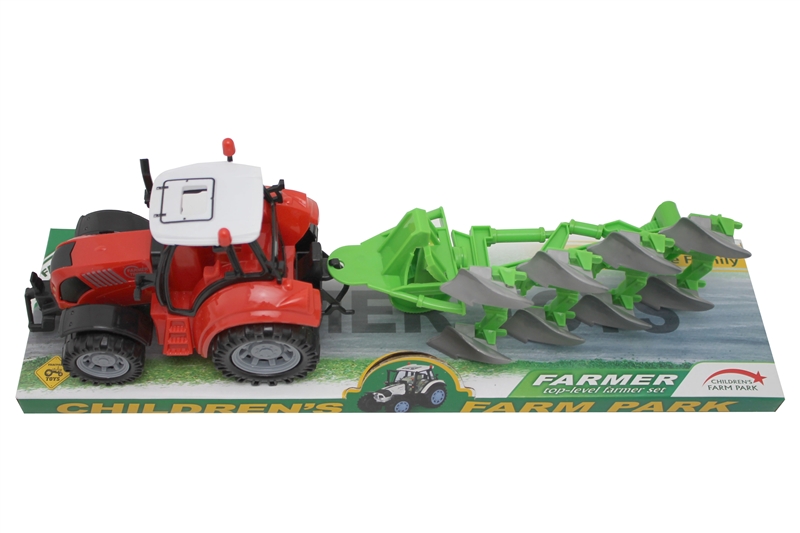 F/P FARM CAR,RED/WHITE/GREEN,3 ASST COLORS - HP1095661