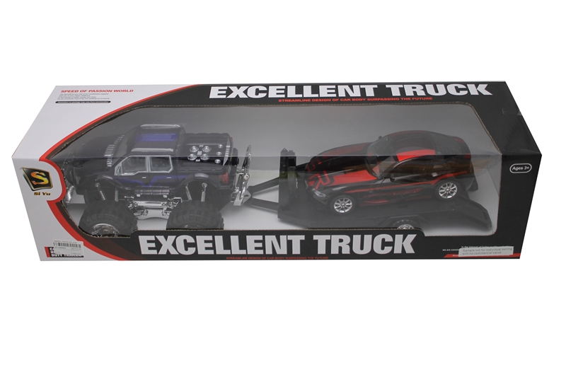 FRICTION CAR W/FRICTION CAR RED/BLACK/BLUE - HP1095669