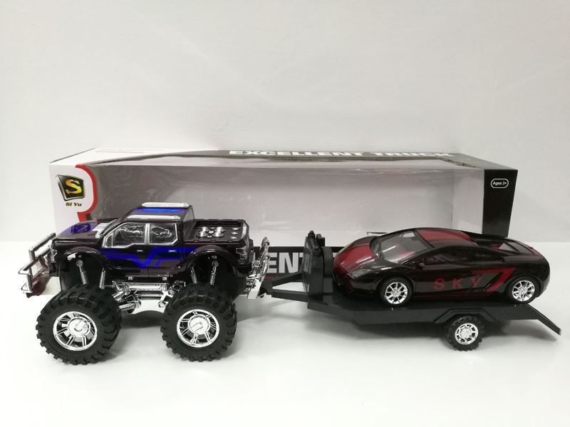 FRICTION CAR W/FRICTION CAR RED/BLACK/BLUE - HP1095670