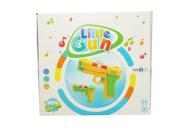 B/O GUN W/LIGHT & MUSIC 12PCS 2ASTT - HP1095738