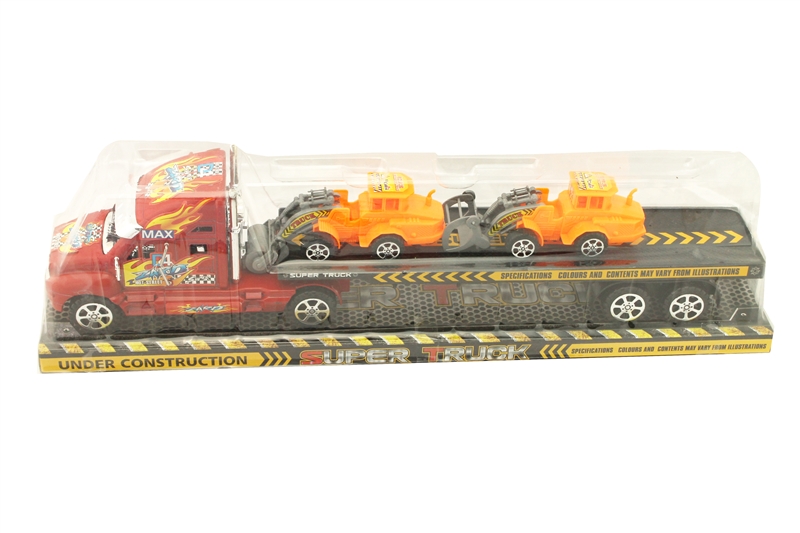 FRICTION TRUCK W/2 FREE WAY CONSTRUCTION CAR - HP1095779