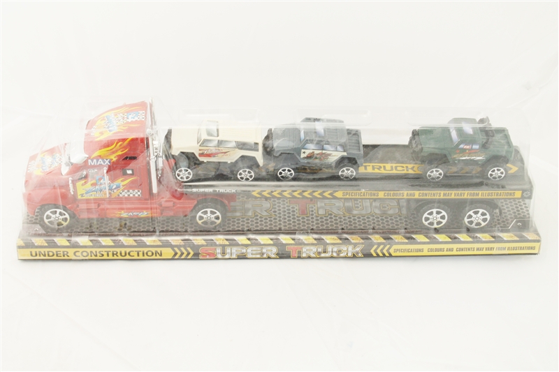 FRICTION TRUCK W/3 FREE WAY RICKSHAW CAR - HP1095781