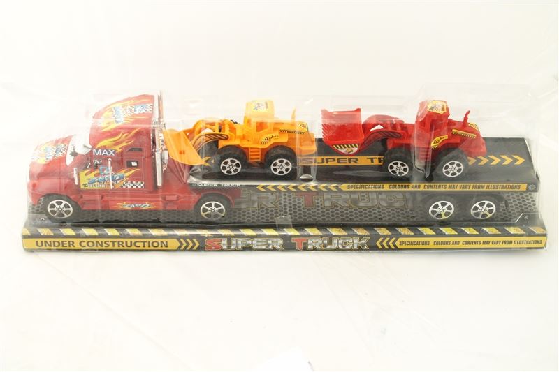 FRICTION TRUCK W/2 FREE WAY CONSTRUCTION CAR - HP1095788