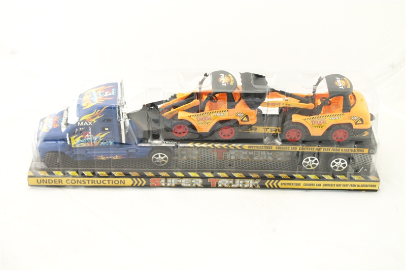 FRICTION TRUCK W/2 FREE WAY CONSTRUCTION CAR - HP1095799