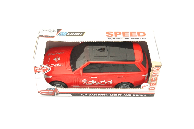FRICTION CAR W/LIGHT & MUSIC - HP1096028