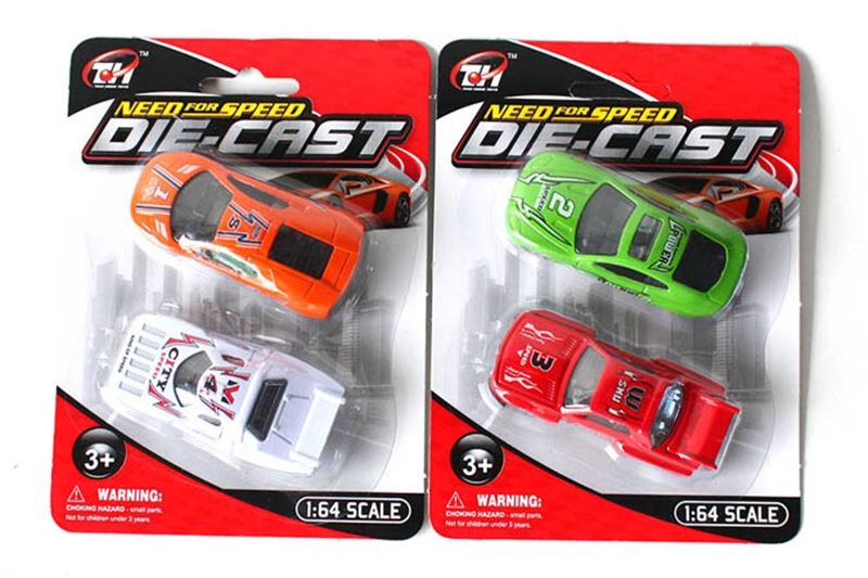 2PCS F/W DIE CAST CAR  2 ASST. - HP1096081