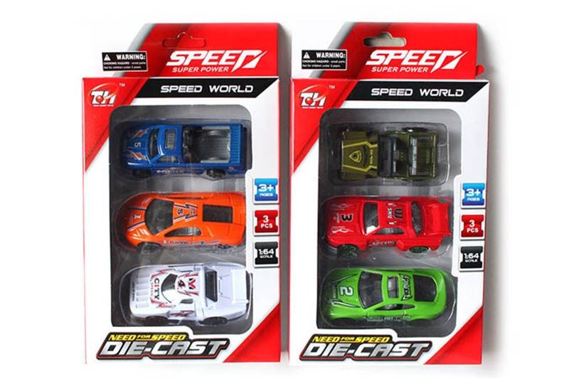 3PCS F/W DIE CAST CAR 2 ASST. - HP1096082