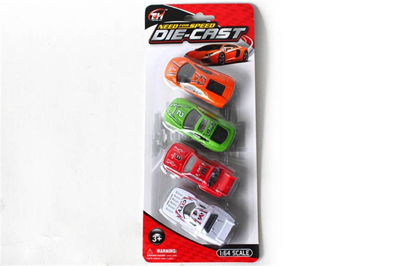 4PCS F/W DIE CAST CAR - HP1096083