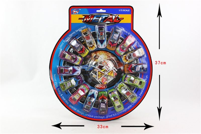 16PCS F/W IRON CAR - HP1096117