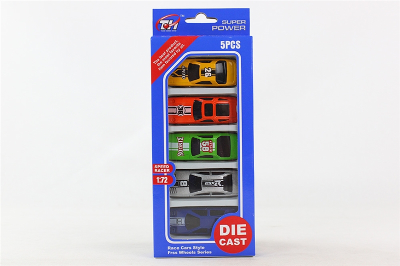 5PCS 1:72 F/W DIE CAST CAR - HP1096124