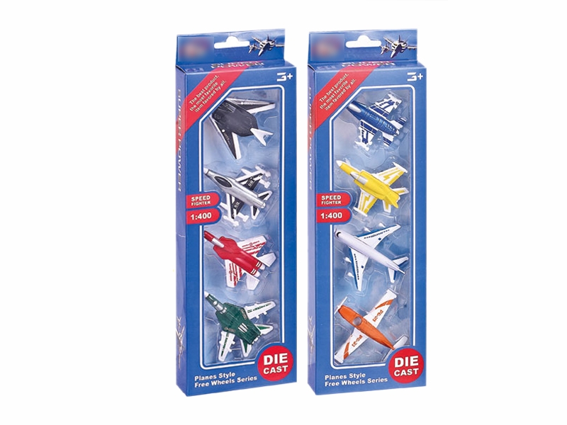 4PCS F/W DIE CAST PLANE 2 ASST. - HP1096134