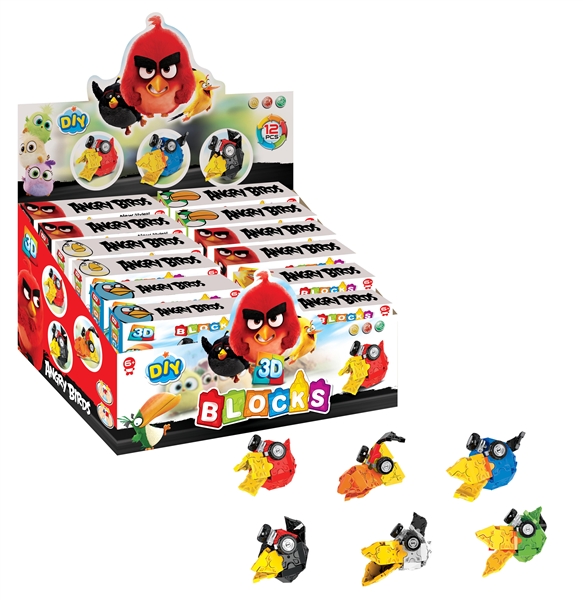 积木六款混装12PCS - HP1096509