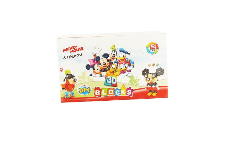 BUILDING BLOCK 6ASST 12PCS - HP1096522