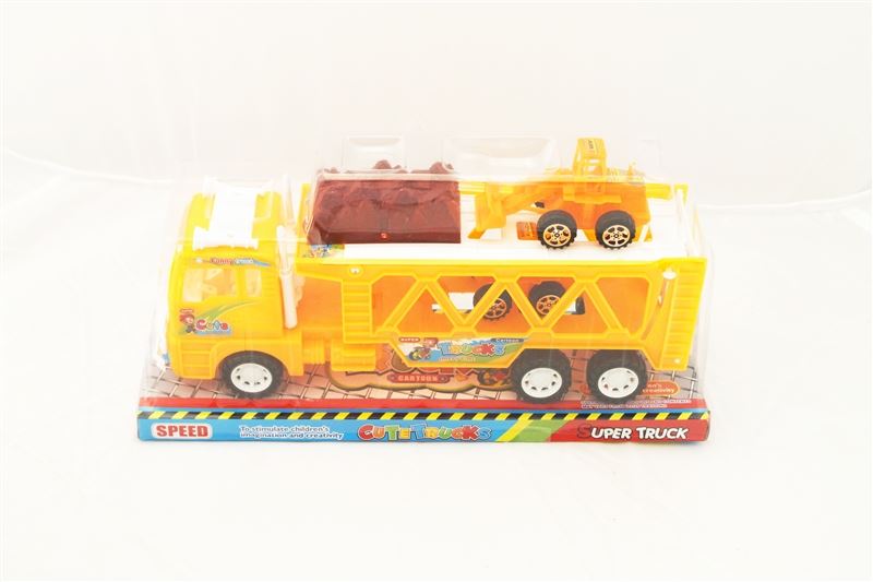 28CM F/P TRUCK,2ASST,RED AND YELLOW 2COLORS MIX - HP1096670