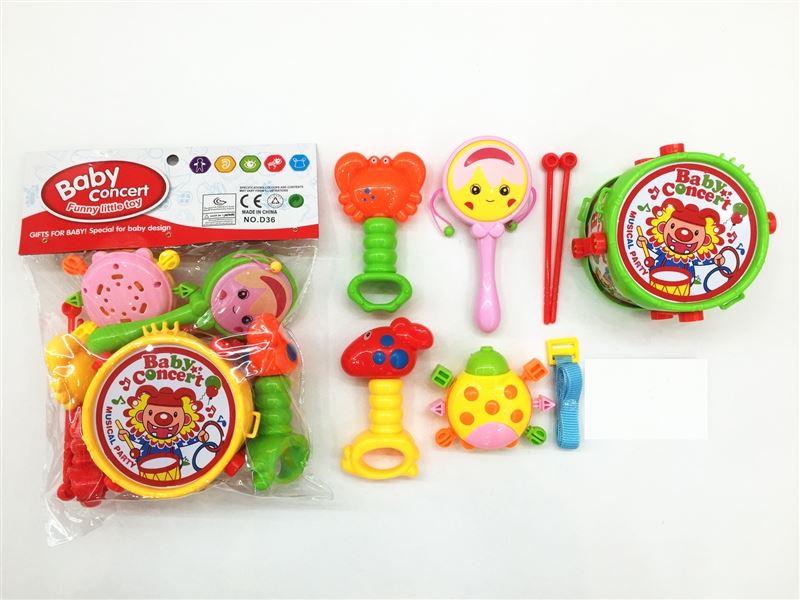 婴儿摇铃玩具8PCS - HP1096852