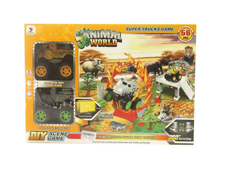56PCS 3D ANIMAL SET - HP1097084