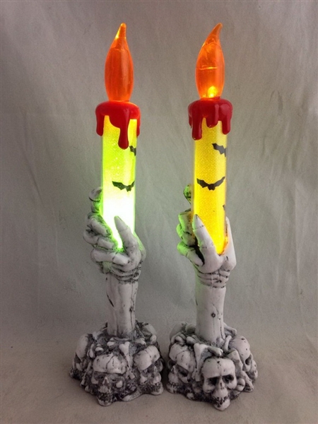 SKULL HAND CANDLE LIGHT - HP1097224