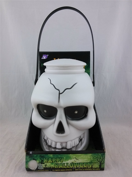 SKELETON HEAD VIBRATING LANTERN - HP1097231