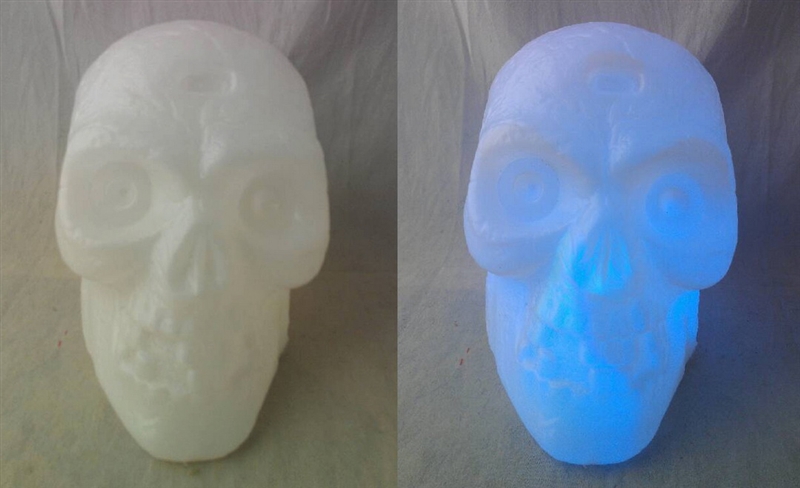 COLORFUL FLASH WHITE SKULL - HP1097234