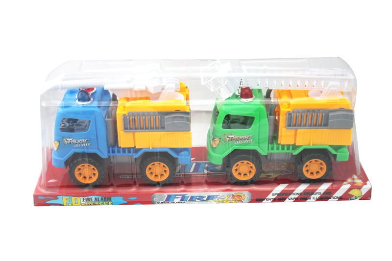 F/P FIRE ENGINES 2ASST/PVC COVER,3COLORS MIX - HP1097286