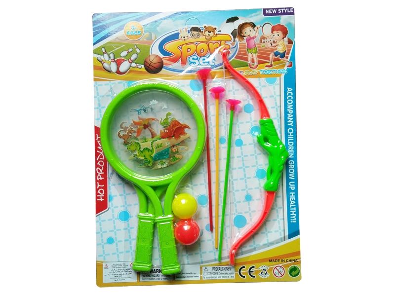 DINOSAUR RACKET BOW AND ARROW - HP1097738