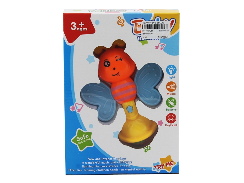 BABY RATTLE W/LIGHT & MUSIC - HP1097954