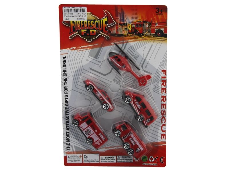 Paint spray sliding fire kit - HP1097966