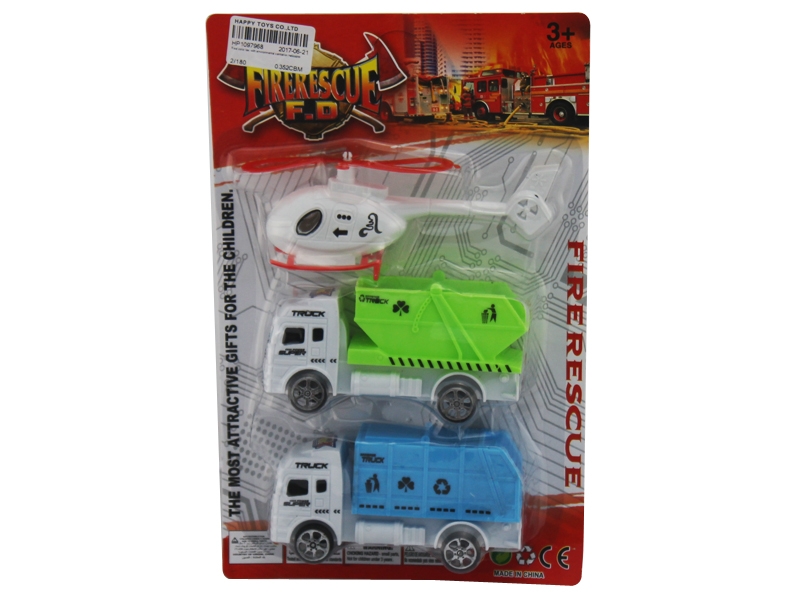 Real color taxi with environmental sanitation helicopter - HP1097968