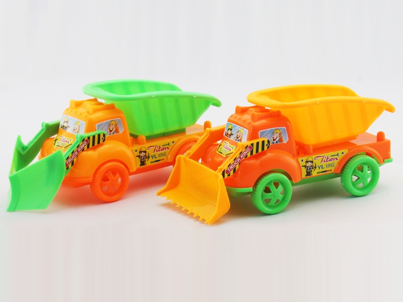 Solid color inertial engineering vehicle (two mixed) - HP1097974