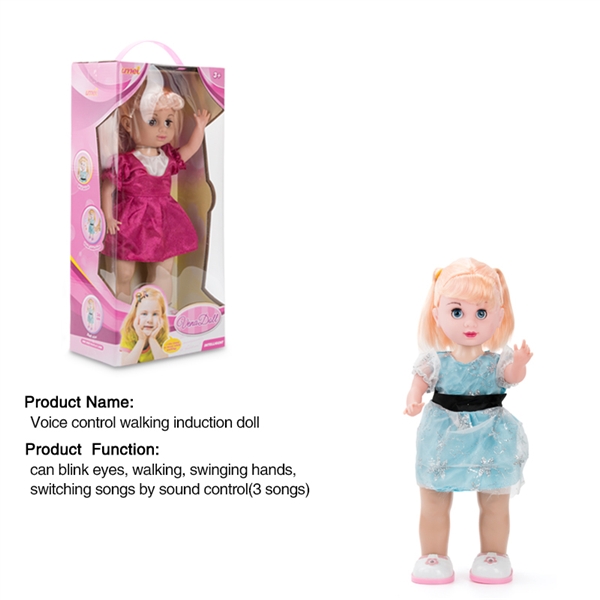 VOICE CONTROL WALKING INDUCTION DOLL - HP1098004