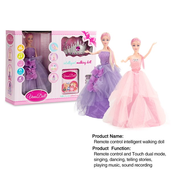 REMOTE CONTROL INTELLIGENT WALKING DOLL - HP1098011
