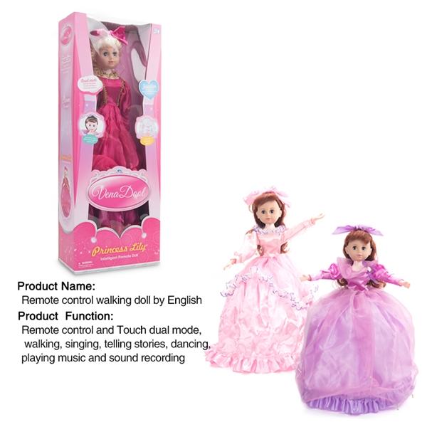 REMOTE CONTROL WALKING DOLL BY ENGLISH - HP1098016