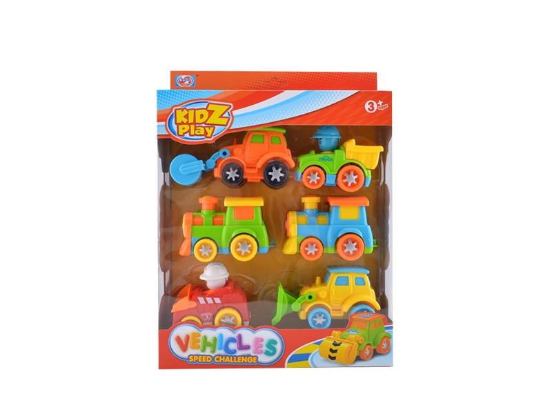 FRICTION CARTOON TRAIN & CAR - HP1098110