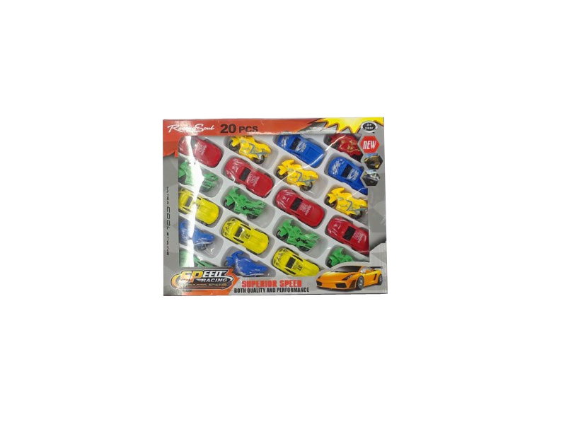 FREE WHEEL MOTORCYCLE+RACING CAR - HP1098512