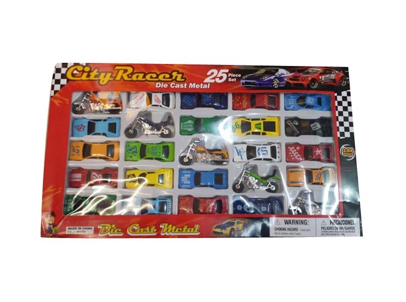  PULL BACK DIE CAST 25PCS - HP1098546