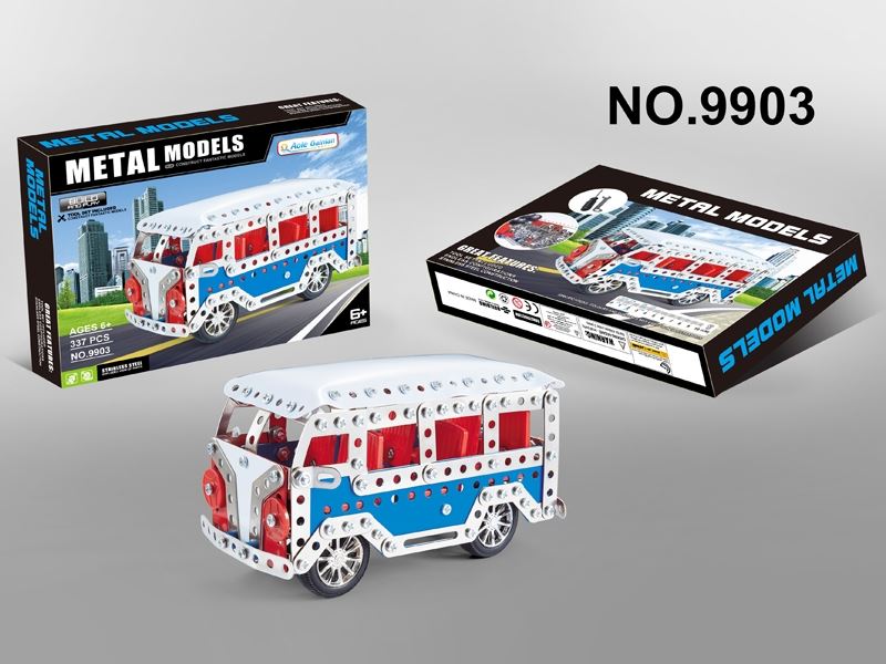 METAL MODELS BUILDING BLOCK (337 PCS) - HP1098547