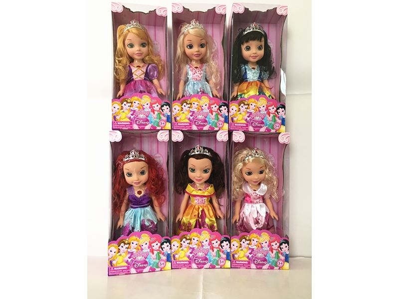 14 Inch princess disney 6 mixed with music light (6 mixed) - HP1098617
