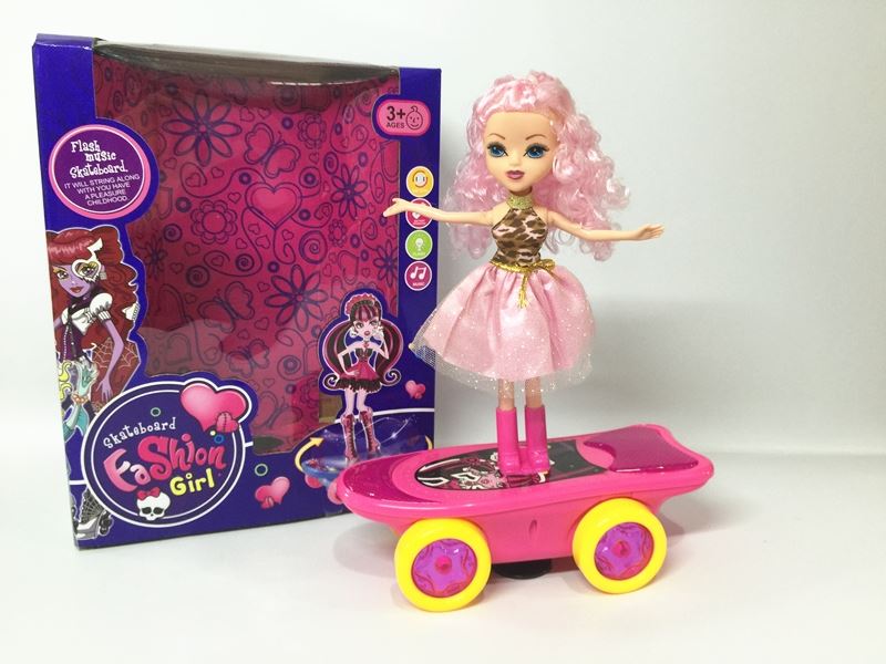 Big sister moxie electric scooter (universal lifting and rotating a variety of mixed with light music, lifting and rotating 360 degrees) - HP1098643