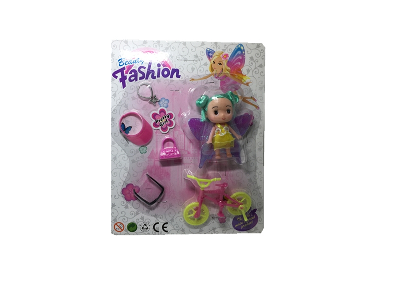 2.5 Inch butterfly fairy doll truck version (single paragraph 2 colors mixed) - HP1098659