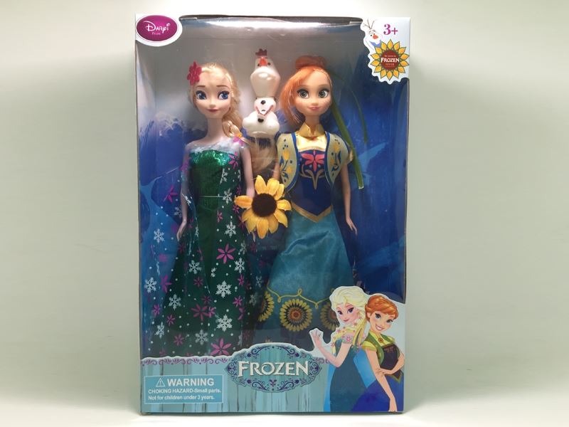 11.5 Inches of snow romance princess birthday surprise 2 pack with snow - HP1098680