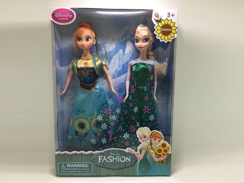 2 Pack 11.5 inch solid body frozen princess - HP1098691