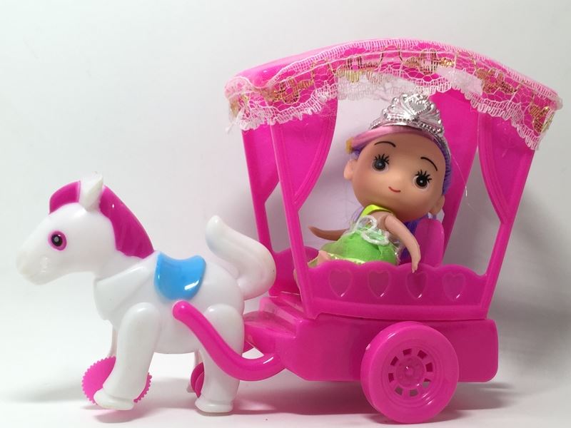 Carriage with 2.5 inch doll (2 color doll mix) - HP1098720