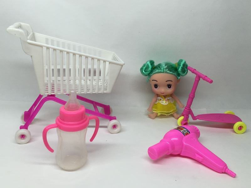 2.5 Inch baby shopping cart set - HP1098723