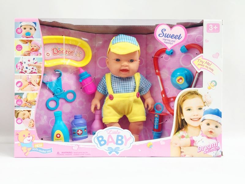 The 10 inch doll with ic, medicine doctor (three mixed small house) - HP1098748